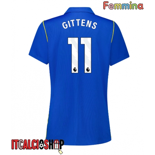 Chelsea Jamie Gittens #11 Prima Maglia Femmina 2026-27 Manica Corta
